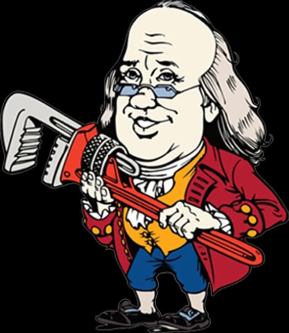 Benjamin Franklin character — go to homepage